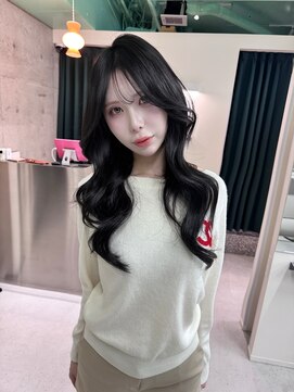 ペレ 栄 アネックス(PELE栄ANNEX) ピンクベージュ/アンブレラカラー/クールショート/前髪/栄