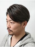 センターパートビジネススタイル