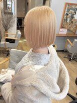 ヘアークリエイションソイ(HAIR CREATION SOI)&nbsp;抜きっぱなしブロンドボブ