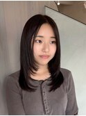 ダークパープル/ナチュラルショート/夏のヘアアレンジ/東広島