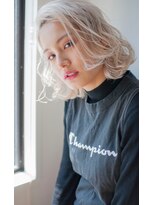 ホーミートウキョウ(HOMIE TOKYO) 渋谷 イルミナカラー×ケアブリーチ×ハイライト×TOKIO