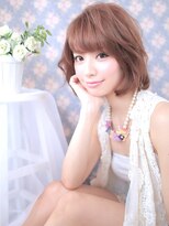 ラ ブレス 大阪梅田(LaBless) FUDGE風 大人おしゃれショートボブ