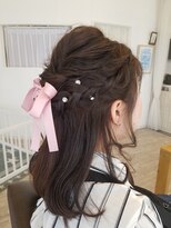 ウィービーパセリ atre川越店(WE BE PARSLEY)&nbsp;ヘアアレンジ　担当西田