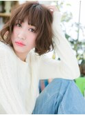 *EVE戸頭*フェミニンボブ☆ふわくしゅくせ毛風a
