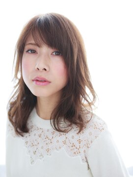 美容室 クラフトヘアー 西葛西店(CRAFT HAIR) ミルクティー×ナチュラルストレート【西葛西】