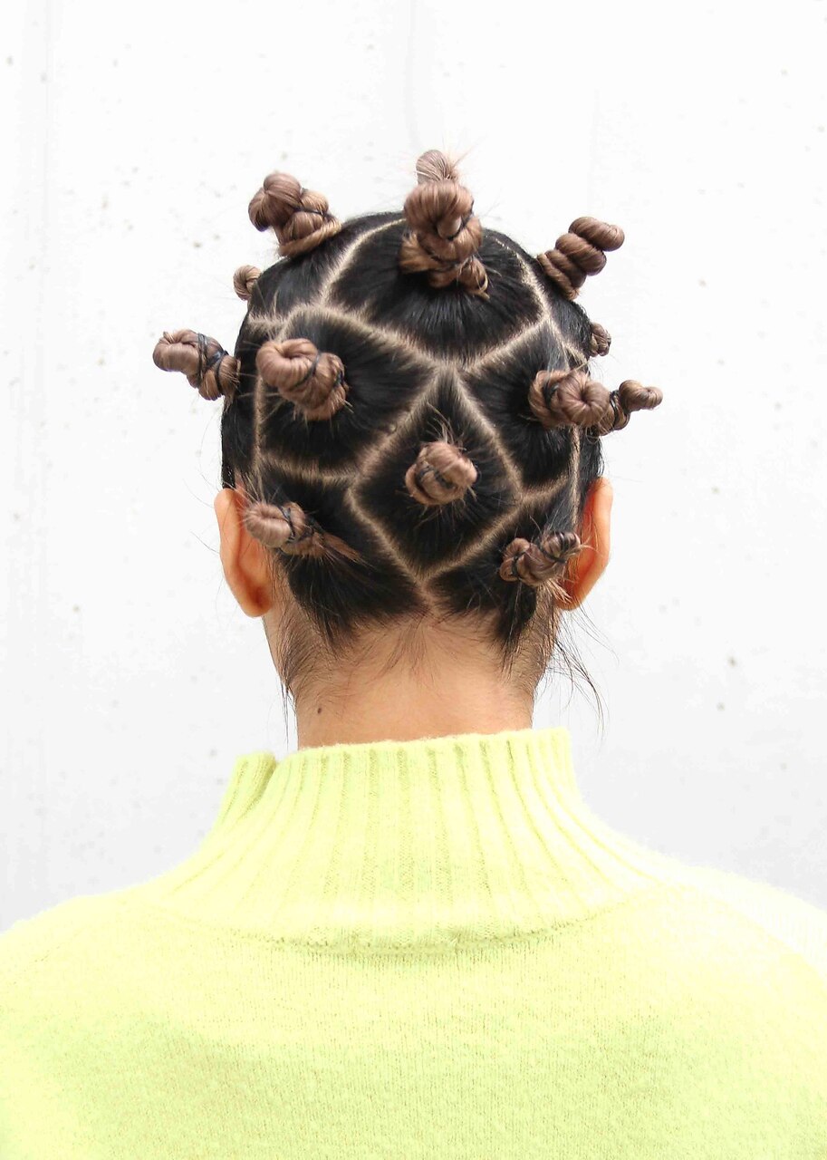 アフリカンツイスト、ブレイズ、成人式、成人式ヘア、コーンロウ