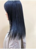 ネイビーブルー☆（ブリーチあり）