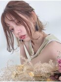 ボブハーフアップ簡単アレンジ