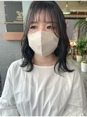 ▲天使の羽バング×オリーブグレージュ▲