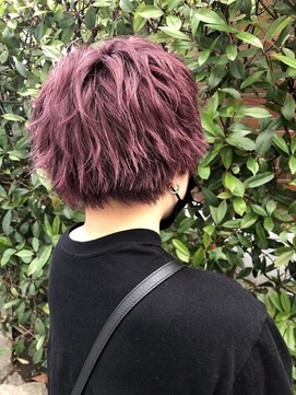 ネオヘアー 曳舟店(NEO Hair) ローズピンク【瀬川】似合わせカット/デザインカラー