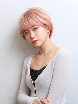 ララルーモ(LaＬaｒＯomo) 印象No1キュートヘアスタイル！王道ショート×最旬透明感カラー