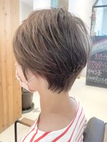 タイズ(ties)&nbsp;20代30代40代抜け感ショートレイヤーブラウンベージュ