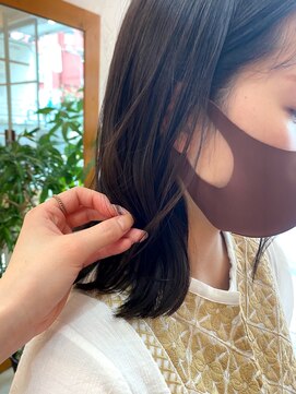 ヘアーアンドメイク エクリ 不動前店(Hair&Make equri) オリーブグレージュカラー