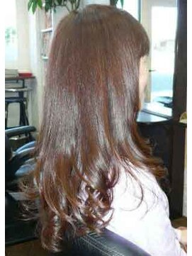 ブラウン ブラウン ヘナ髪質改善デジタルパーマ＋カット＋トリート