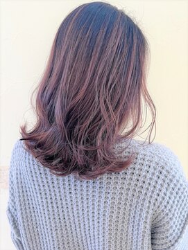 アンジュ 大豆島店(ange) ピンクバレイヤージュ[20代30代40代50代60代]