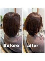 スピカ(SPICA)&nbsp;【ケアカラーコース】お客様施術事例