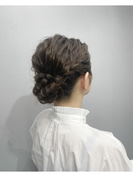 レイドバック(LAID BACK) 【代官山★美容室】結婚式ヘアセット★シニヨン