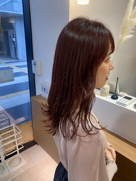 トータルビューティー クレド(TOTAL BEAUTY Credo byHAIR TIME) レッドカラー