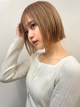 エニ 自由が丘(ENi) マチルダボブ/ピンクベージュ/インナーグレージュ[自由が丘駅]