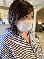 ワンネスヘアーサロン(oneness hair salon)&nbsp;ふんわりくびれミディアムヘア