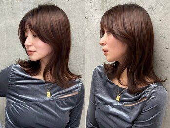 オーブ ヘアー サンシア 弘前店(AUBE HAIR sancia)の写真/［＃カット＃弘前＃顔周りカット］【カット￥3500～】お客様の“なりたい”と≪似合う≫を形に♪