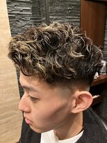 プレミアムバーバー 目黒店(PREMIUM BARBER produce by HIRO GINZA) パーマ×フェード