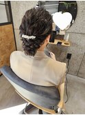 【札幌円山】編み込みシニヨン/ヘアセット/ヘアアレンジ