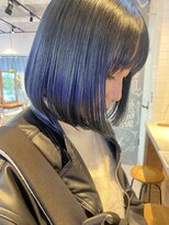 シーン 池袋(scene.)&nbsp;scene.【シーン】【池袋 西口徒歩3分】ブルーブラックボブ