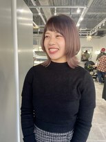 ホリー(HOLLY)&nbsp;ウルフカット＋ラベンダーアッシュ