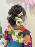 MANAMI/袴/ルーズアップ/ドライフラワー