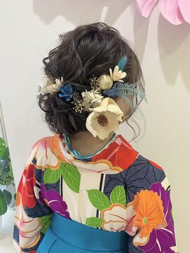 ブリエ(briller) MANAMI/袴/ルーズアップ/ドライフラワー