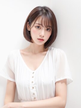 ナチュラル 渋谷店(Natural) 簡単スタイリング!コンパクトにまとまる◎王道ボブ