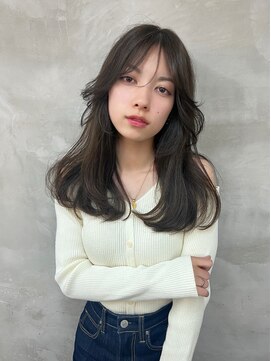 キイ ギンザ(k.e.y GINZA) 韓国風ロングレイヤー