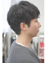 ユノ(juno)&nbsp;メンズパーマ　マッシュ