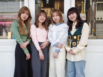 ロメオ 京橋(ROMEO)の写真/【女性スタッフ多数】美意識の高い女性スタッフ多数在籍☆大人可愛いトレンドstyleをご提案♪