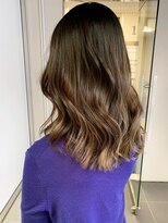 アイティー バイ アルバム 中野店(IT by ALBUM)&nbsp;レイヤーカットグレーベージュオリーブベージュ_ba397163