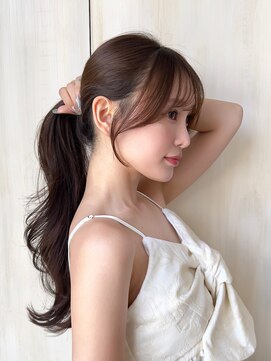 アフロート ルヴア(AFLOAT RUVUA) ＊20代30代40代◎結んだ時もかわいい前髪顔まわりカット新宿