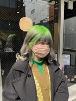 ルフレ 新宿本店2nd(Reflet)&nbsp;グリーンカラー/デザインカラー