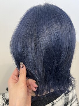 クオン 伊勢崎(QUON.) ブリーチカラー/ウルフヘア