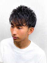 ブロートーキョーバーバーショップ 神田店(Bro Tokyo BARBERSHOP)&nbsp;【神田】ツーブロアップバングスタイル