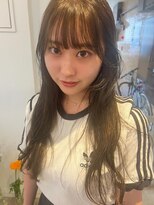 ツナグ(tsunagu)&nbsp;透け感オリーブベージュ