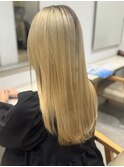 シンプルストレートを上質に