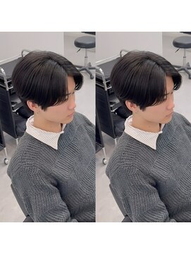 ブライト(BRIGHT) センターパートニュアンスパーマ