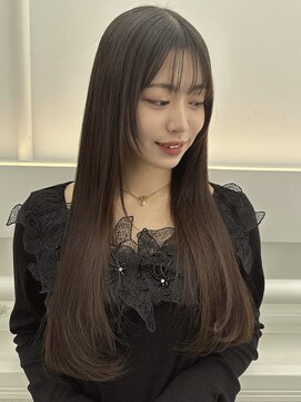 プール(POOL) 【TAISEI】グレージュカラーにナチュラルストレート