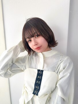 オーロ 武庫之荘店(ORO) チェリーブラウンボブ/くびれボブ