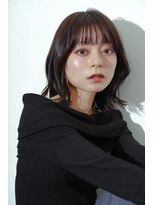 大人かわいいウルフレイヤーくびれひし形シルエットレイヤー