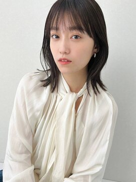 ソヨン 大阪堀江店(SOYON) 鎖骨下 くびれセミディ