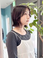 ノエ トトン(noe tton)&nbsp;ホワイトグレージュ/デジタルパーマ/チェリーブラウン/名駅y18