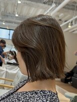 ザックジングウ 表参道(ZACC JINGU)&nbsp;ボブ/ぱつっと/ベージュ