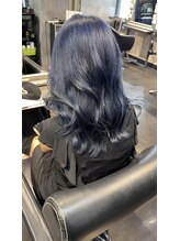ヘア フラッグ 西葛西店(hair flag)&nbsp;【透明感×深みのあるブルーで大人可愛く】